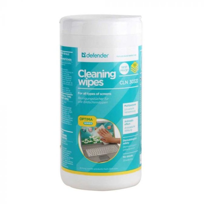 картинка Чистящее ср-во для техники IT Defender CLN 30322 100шт, туба от интернет-магазина itsklad.kz