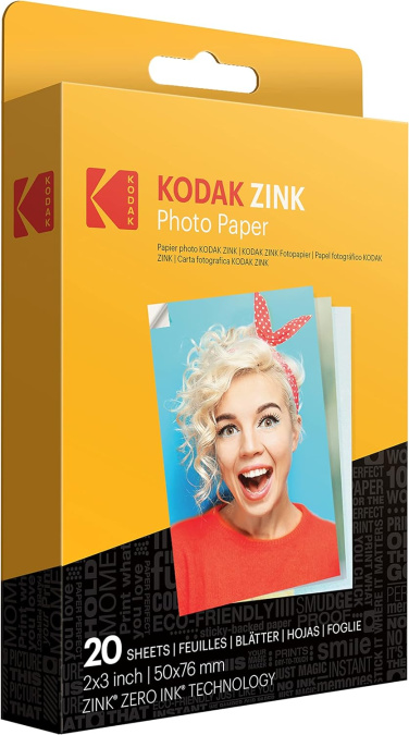 картинка Фотобумага 2х3 Kodak ZINK 20 шт от интернет-магазина itsklad.kz