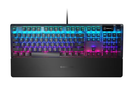 картинка Клавиатура игровая Steelseries Apex 5 US 64532 черный от интернет-магазина itsklad.kz