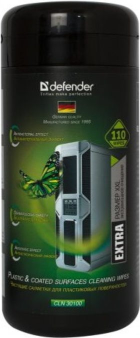 картинка Чистящее ср-во для техники IT Defender CLN 30100 110шт, термобонд от интернет-магазина itsklad.kz