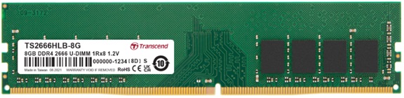 картинка Память оперативная DDR4 Desktop Transcend TS2666HLB-8G от интернет-магазина itsklad.kz