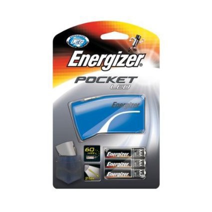 картинка Фонарь компактный Energizer  Pocket  3x AAA синий / красный от интернет-магазина itsklad.kz