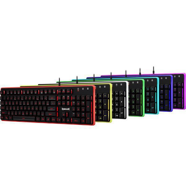 картинка Клавиатура игровая Redragon Dyaus RU черный от интернет-магазина itsklad.kz