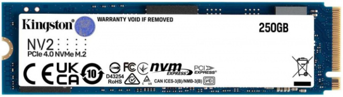 картинка Жесткий диск SSD 250GB Kingston SNV2S/250G от интернет-магазина itsklad.kz