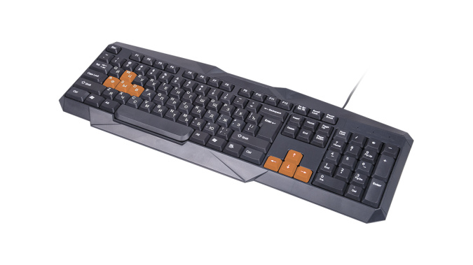 картинка Клавиатура игровая Ritmix RKB-152 черный от интернет-магазина itsklad.kz