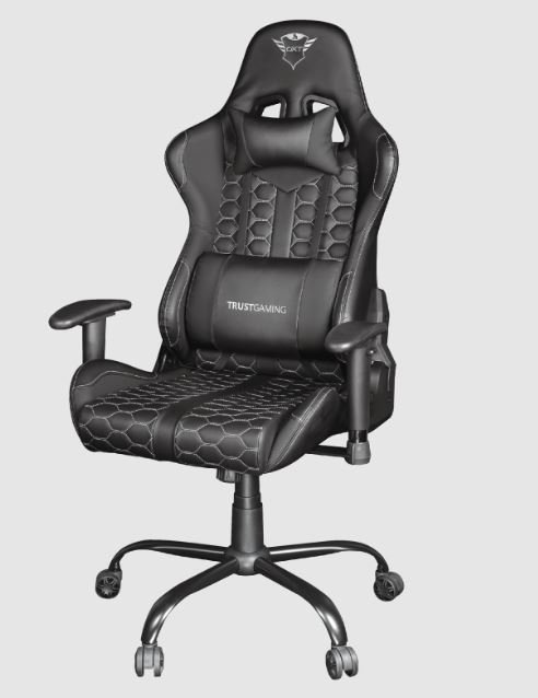картинка Игровое кресло Trust GXT 708 Resto черный от интернет-магазина itsklad.kz