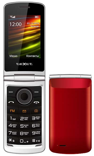 картинка Мобильный телефон Texet TM-404 красный от интернет-магазина itsklad.kz
