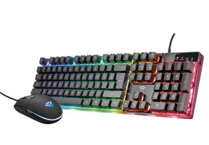 картинка Комплект игровой Trust GXT 838 AZOR клавиатура+мышь  от интернет-магазина itsklad.kz