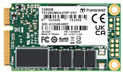 картинка Жесткий диск SSD 128GB Transcend TS128GMSA470P-VS1 от интернет-магазина itsklad.kz