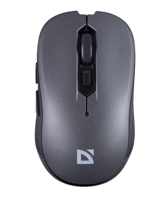 картинка Мышь беспроводная Defender Gassa MM-105 бесшумная серый от интернет-магазина itsklad.kz