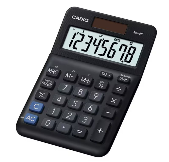 картинка Калькулятор настольный CASIO MS-8F-WA-EP от интернет-магазина itsklad.kz
