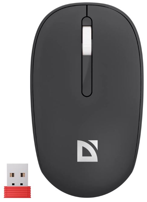 картинка Мышь беспроводная Defender Smart MM-396 черный от интернет-магазина itsklad.kz