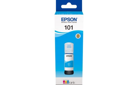 картинка Чернила Epson C13T03V24A 101 EcoTank 70ml для L4150/L4160 голубой  от интернет-магазина itsklad.kz