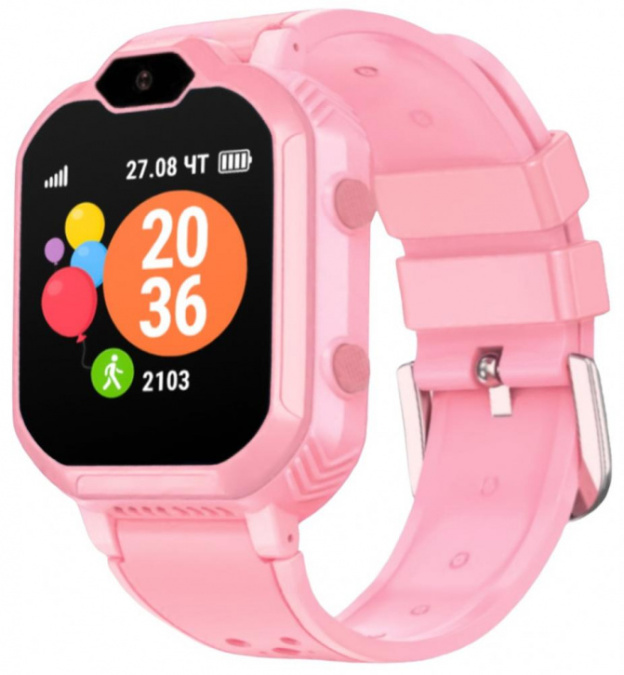 картинка Смарт часы Geozon Aqua Plus розовый от интернет-магазина itsklad.kz