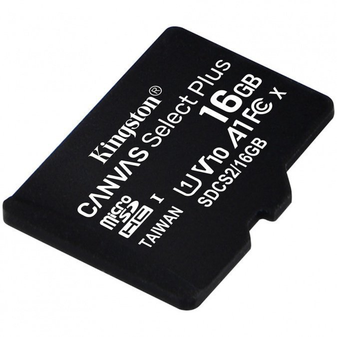 картинка Карта памяти MicroSD 16GB Class 10 (UHS-I) Kingston SDCS2/16GBSP от интернет-магазина itsklad.kz