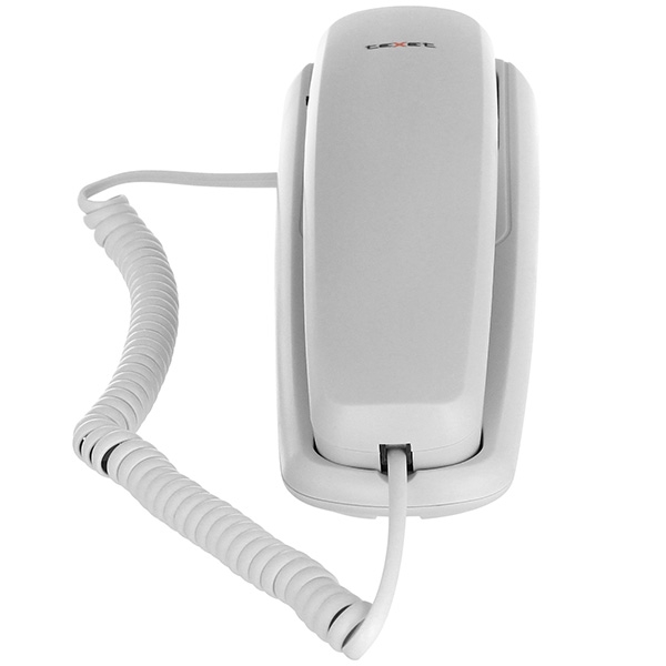 картинка Телефон проводной Texet TX-219 серый от интернет-магазина itsklad.kz