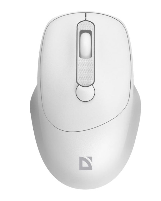 картинка Мышь беспроводная Defender Feam MM-296 бесшумная белый от интернет-магазина itsklad.kz