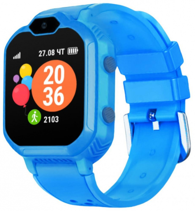 картинка Смарт часы Geozon Aqua Plus синий от интернет-магазина itsklad.kz