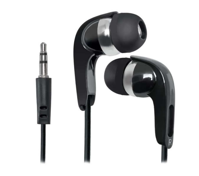 картинка Наушники-вкладыши проводные Defender Basic 610 черный от интернет-магазина itsklad.kz