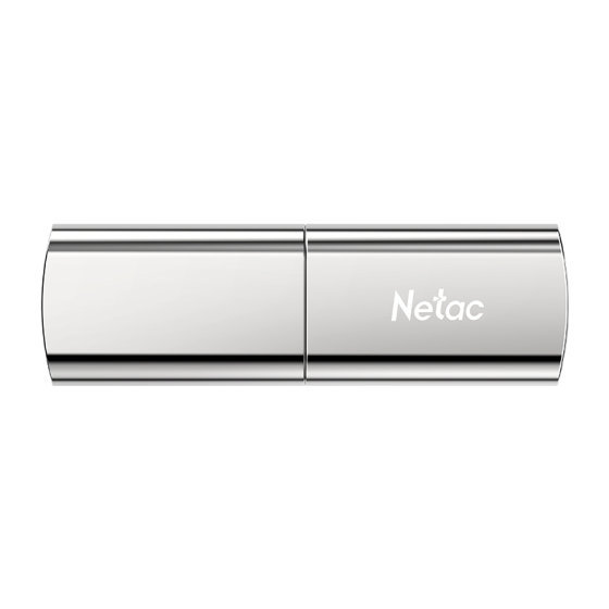 картинка USB Флеш 256GB 3.2 Netac US2 NT03US2N-256G-32SL серебристый от интернет-магазина itsklad.kz