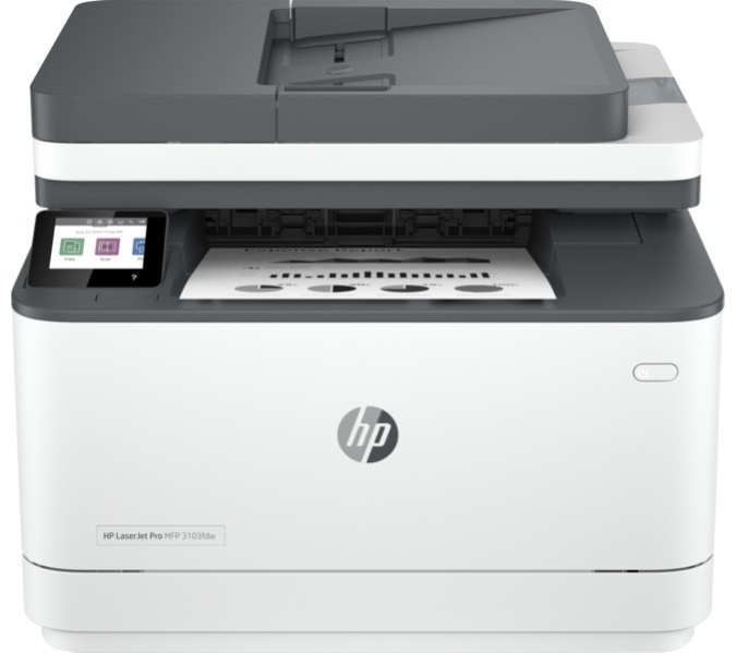 картинка МФУ лазерное HP LaserJet Pro 3103fdw белый от интернет-магазина itsklad.kz
