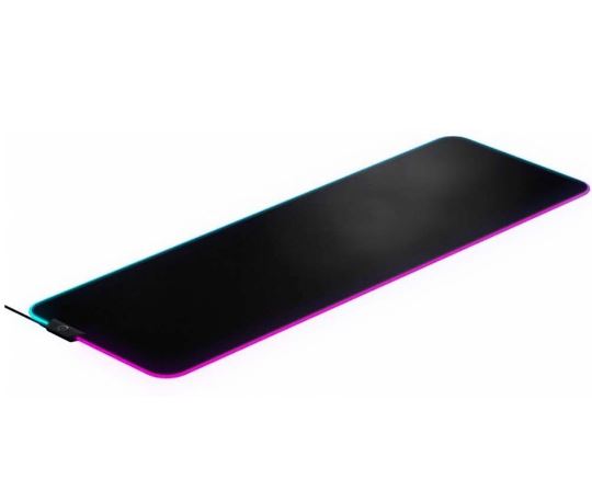 картинка Коврик для мышки Steelseries QcK Prism Cloth XL 63826 черный от интернет-магазина itsklad.kz
