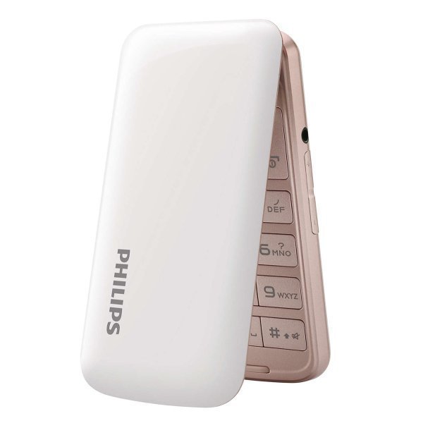 картинка Мобильный телефон Philips E255 белый от интернет-магазина itsklad.kz