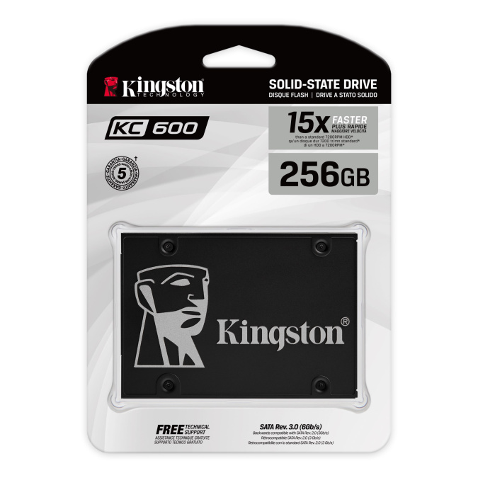 картинка Жесткий диск SSD 256GB Kingston SKC600/256G от интернет-магазина itsklad.kz