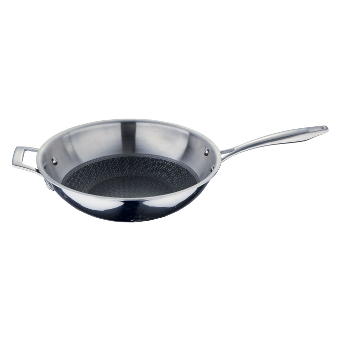 картинка Сковорода Masterpro WOK Hi-Tech 3 BGMP-1634 28x8 cm от интернет-магазина itsklad.kz