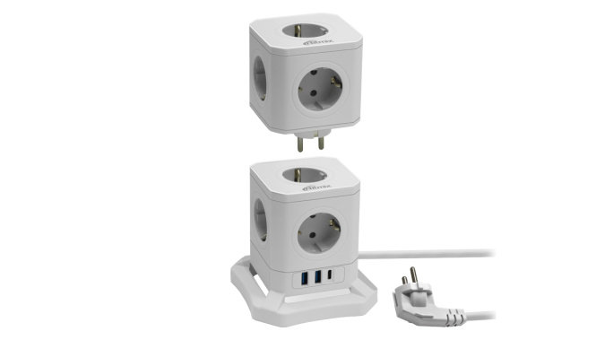 картинка Сетевой фильтр Ritmix RM-292C белый от интернет-магазина itsklad.kz