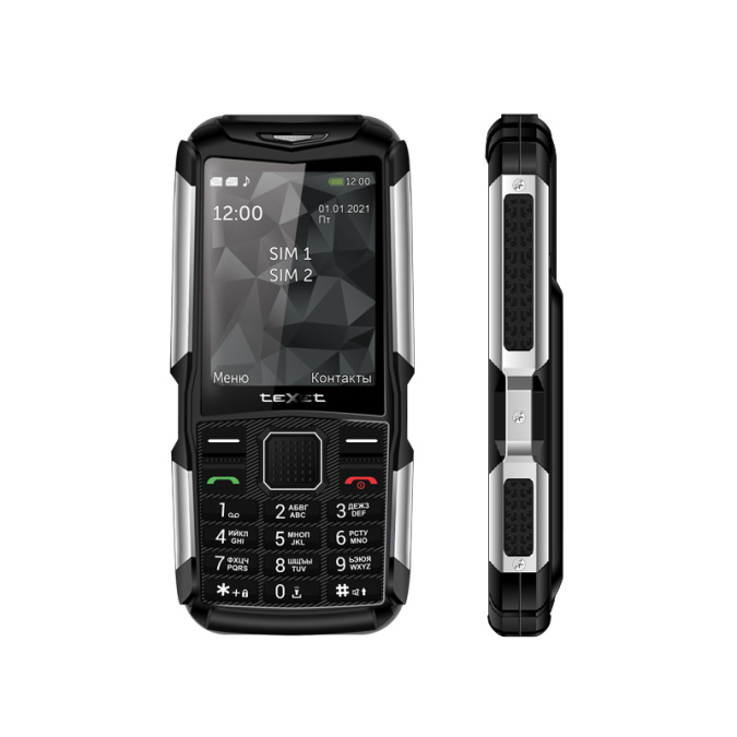картинка Мобильный телефон Texet TM-D314 черный от интернет-магазина itsklad.kz