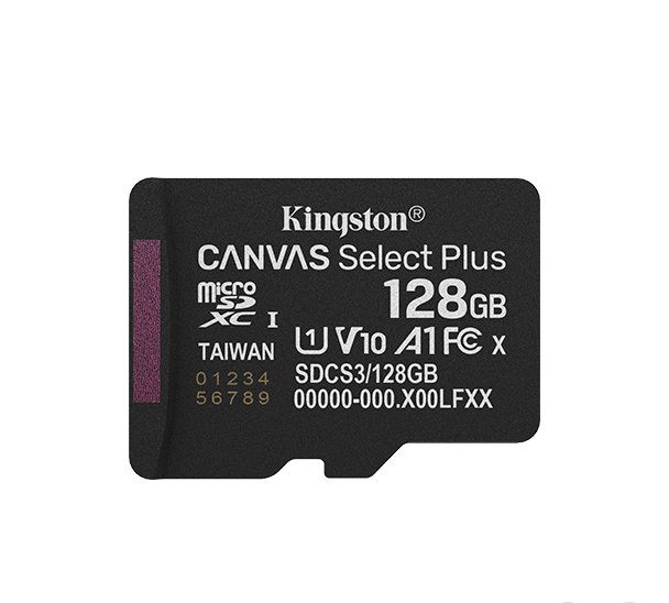 картинка Карта памяти MicroSD 128GB Class 10 UHS-I Kingston SDCS3/128GBSP от интернет-магазина itsklad.kz