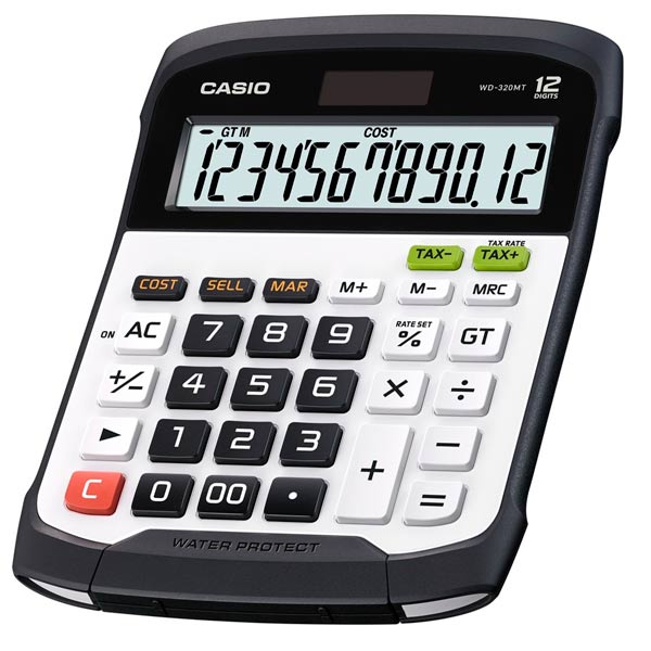 картинка Калькулятор настольный CASIO WD-320MT-W-EC от интернет-магазина itsklad.kz