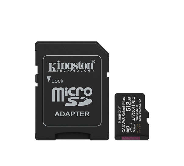картинка Карта памяти MicroSD 512GB Class 10 UHS-I Kingston SDCS3/512GB от интернет-магазина itsklad.kz