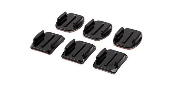 картинка Крепление GoPro AACFT-001 Flat + Curved Adhesive Mounts от интернет-магазина itsklad.kz