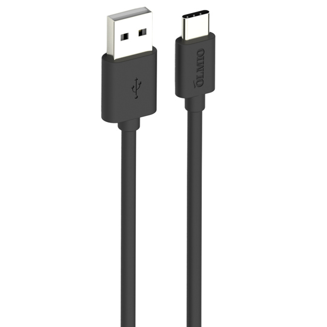картинка Кабель Olmio USB 2.0 - USB type-C 2м 2.1 черный от интернет-магазина itsklad.kz