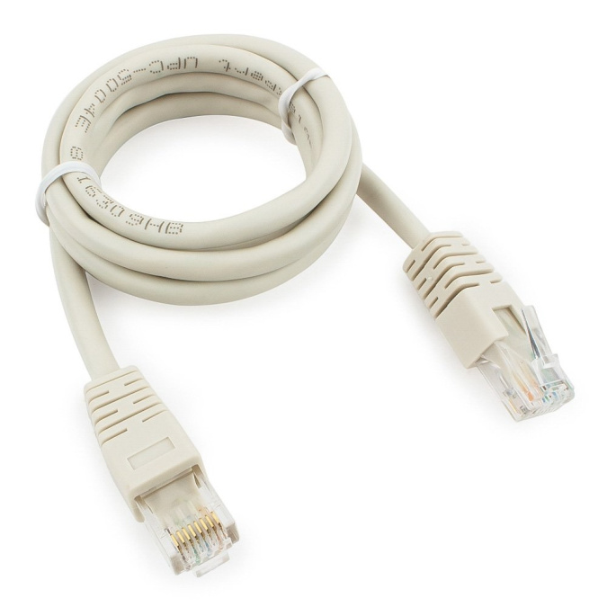 картинка Патч-корд UTP Cablexpert PP6U-1M кат.6, 1м, литой, многожильный (серый) от интернет-магазина itsklad.kz