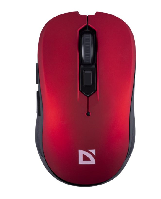 картинка Мышь беспроводная Defender Gassa MM-105 бесшумная красный от интернет-магазина itsklad.kz