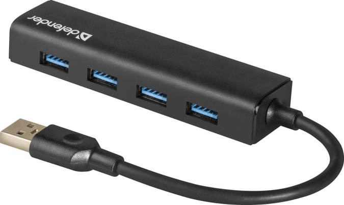 картинка Разветвитель Defender Quadro Express USB3.0, 4 порта от интернет-магазина itsklad.kz