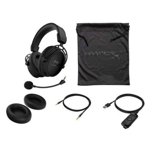 картинка Наушники-гарнитура игровые HyperX HX-HSCAS-BK/WW Cloud Alpha S черный от интернет-магазина itsklad.kz