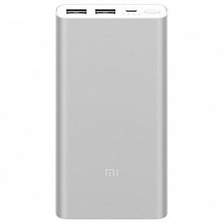 Зарядное устройство Power bank Xiaomi Mi 10000 mAh 2S серебро