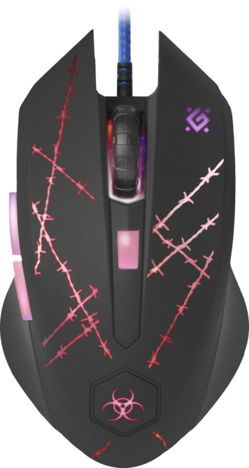 картинка Мышь игровая Defender Forced GM-020L (Коврик в комплекте) от интернет-магазина itsklad.kz