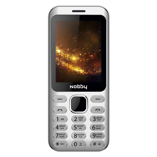 Мобильный телефон Nobby 320 серебро