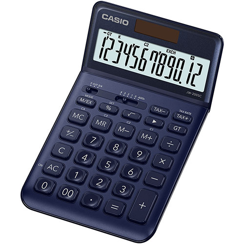 картинка Калькулятор настольный CASIO JW-200SC-NY-W-EP от интернет-магазина itsklad.kz