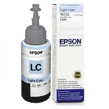 картинка Чернила Epson C13T67354A L800/1800/810/850 светло-голубой от интернет-магазина itsklad.kz