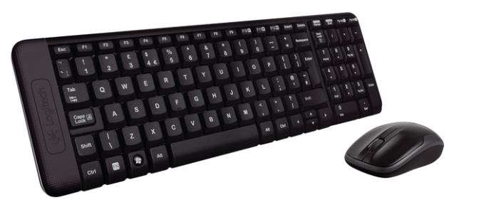 картинка Комплект клавиатура+мышь Logitech MK220 черный от интернет-магазина itsklad.kz