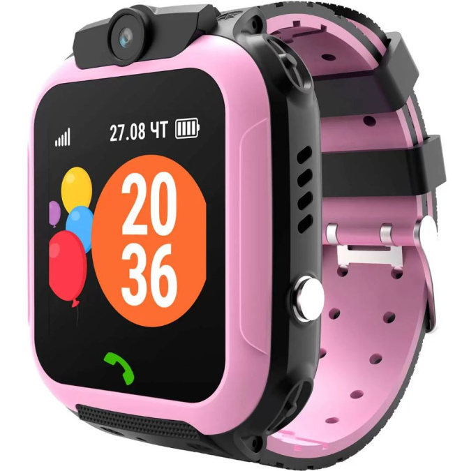 картинка Смарт часы Geozon Lite Plus розовый от интернет-магазина itsklad.kz