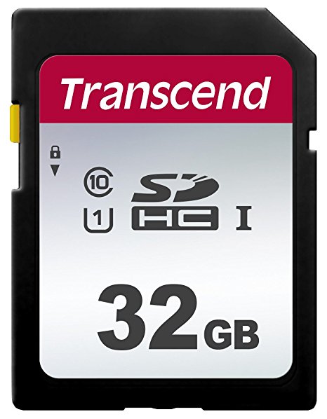 картинка Карта памяти SD 32GB Class 10 U1 Transcend TS32GSDC300S от интернет-магазина itsklad.kz
