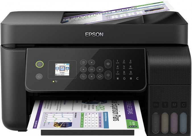 картинка МФУ Epson L5190  фабрика печати, факс,Wi-Fi от интернет-магазина itsklad.kz
