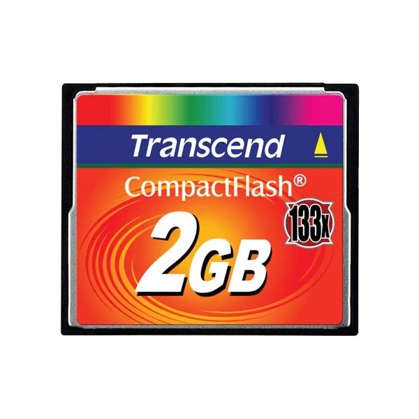 картинка Transcend TS2GCF133, Compact Flash 2GB 133x от интернет-магазина itsklad.kz